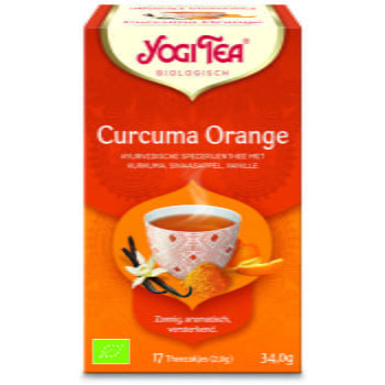 Curcuma Orange Yogi Tea Biologische Sinaasappelthee