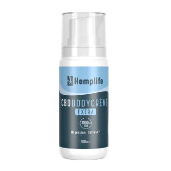 Hemplife CBD-Magnesium-Körpercreme Extra 1000 mg CBD 100 ml