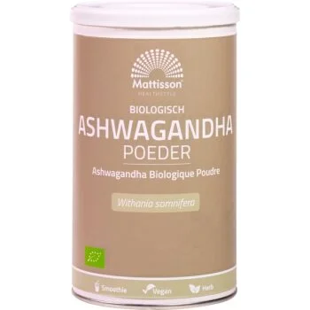 Ashwagandha Powder Organic Withania Somnifera Mattisson 200g 1