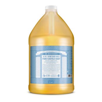 Dr Bronner Baby Zeep Gallon Magic Soap Neutraal Mild 3.8L 3785ml vloeibaar