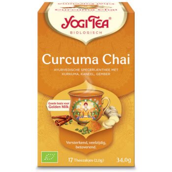Yogi Tea Curcuma Chai Thee BIO 34g 17 theezakjes Turmeric Organic Herbal