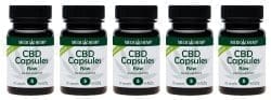 5% CBD capsules Raw Medihemp benefit package