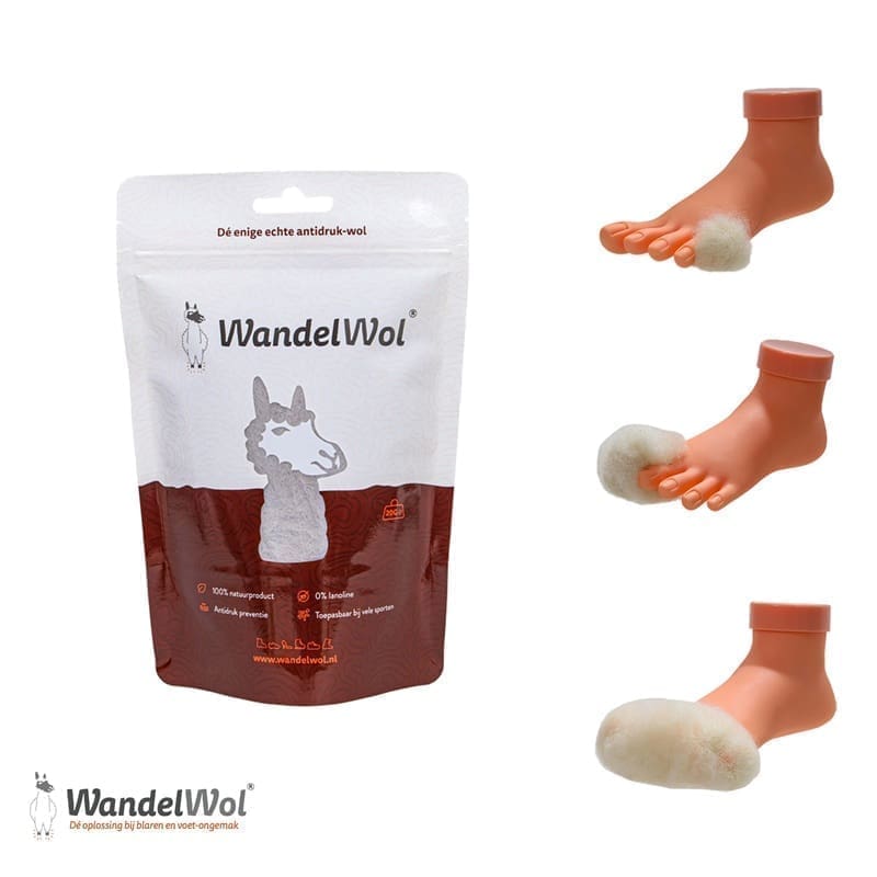 Wanderwolle Alpaka Lanolinfrei Antidruck Alpakawolle 20g – Bild 2