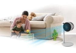 BONECO AirShower fan F 120 height 50cm with 3 speeds