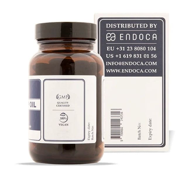 Endoca CBD Capsules Raw 3% CBD 30 pièces – Image 3