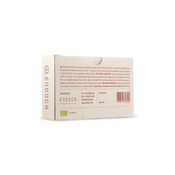 CBD zetpillen Suppositories Endoca mg