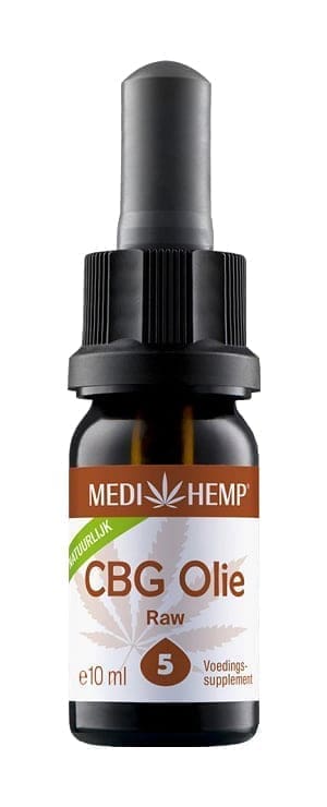 MediHemp CBG Oil Raw 5% CBG 10ml