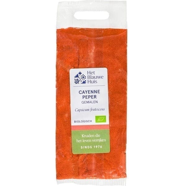Poivre de Cayenne moulu BIO 15g The Blue House
