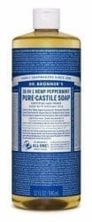 Savon magique Dr Bronner Menthe poivrée 945ml