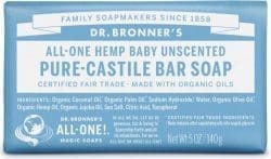 Dr Bronner soap neutral mild baby fragrance free