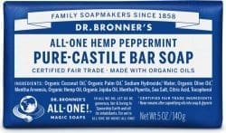 Dr Bronner soap peppermint