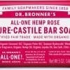 Dr. Bronner soap roses