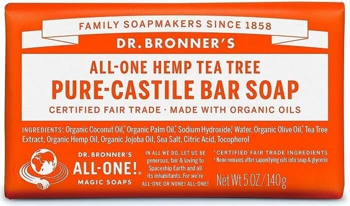 Savon Dr Bronner arbre à thé