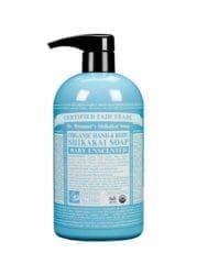 Dr Bronner Shikakai Hand & Body Soap Baby Unscented 710ml