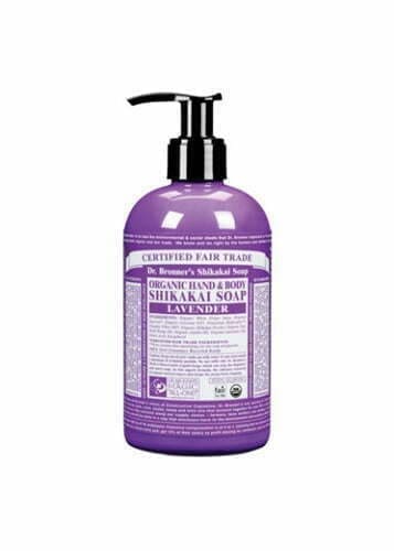 Dr Bronner Shikakai Hand & Body Soap Lavender 355ml