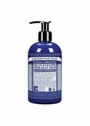 Savon à main Dr Bronners bio shikakai menthe verte menthe poivrée ml