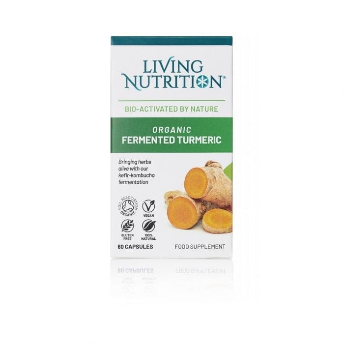 Fermented Turmeric Capsules Turmeric Alive by Living Nutrition