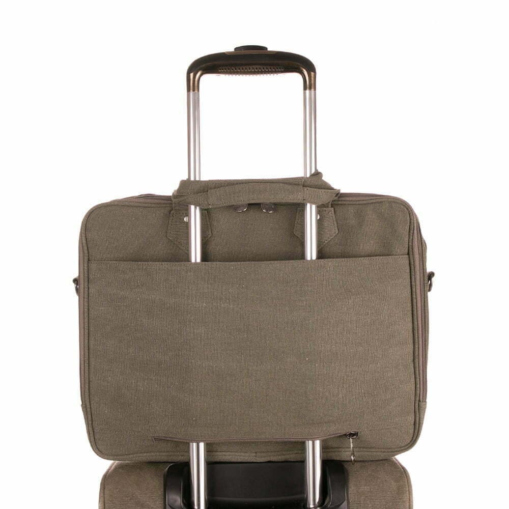 Hemp Laptop Bag Sativa Bags S Khaki