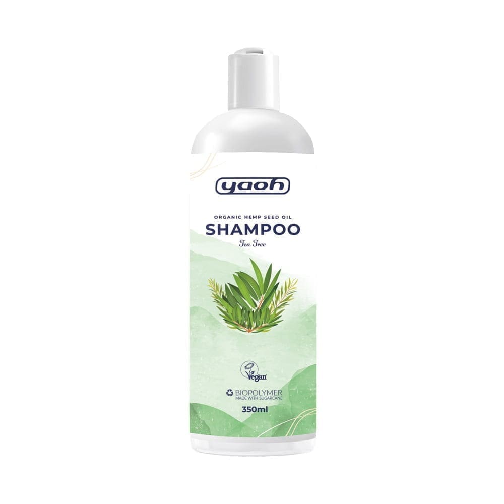 Hemp Shampoo Tea Tree Vegan 355 ml Yaoh