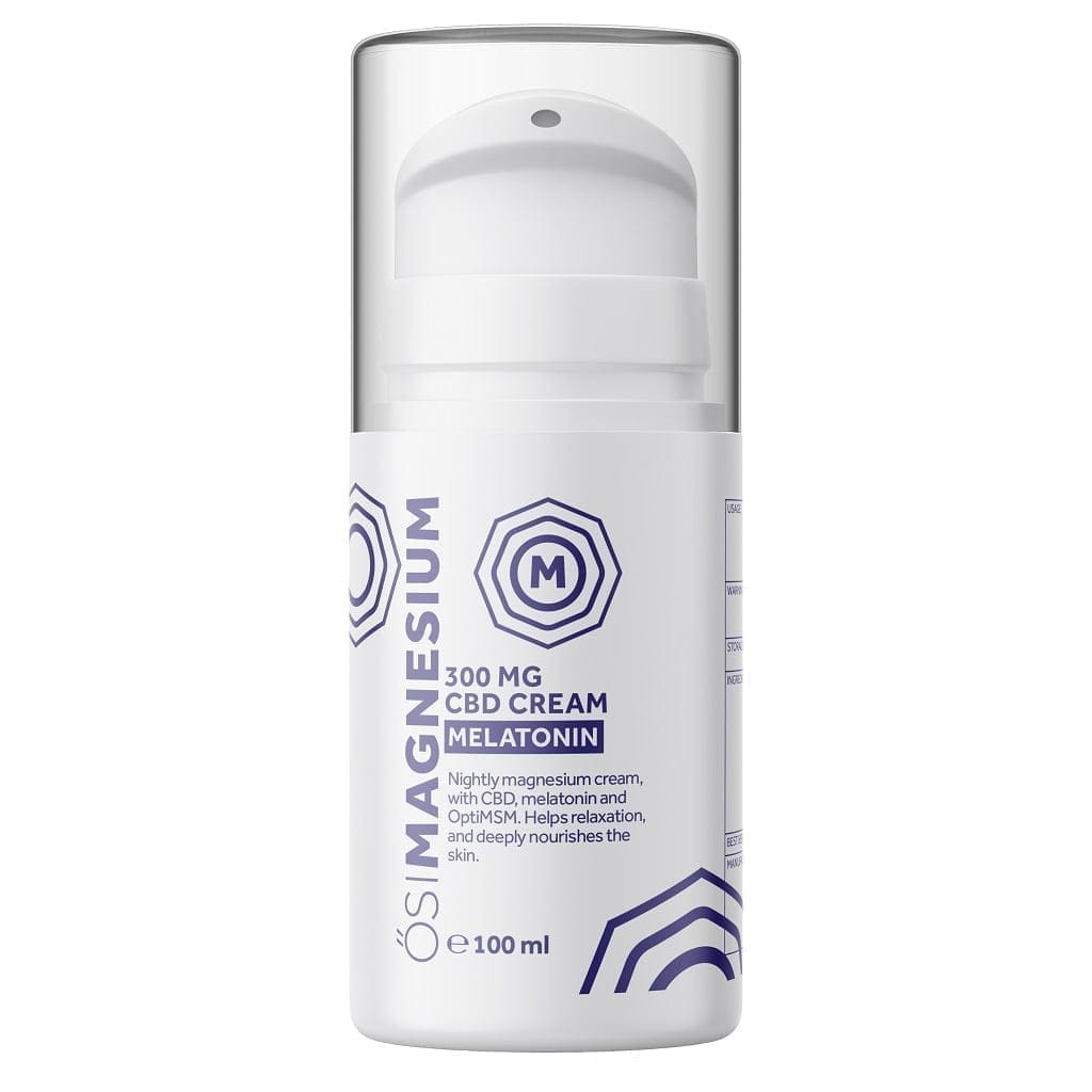 Magnesium CBD Creme Melatonin 300mg CBD OsiMagnesium 100ml