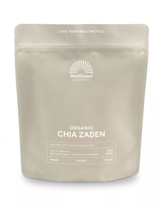 Mattisson Absolute Chia Seed Raw Organic 1000g 1kg