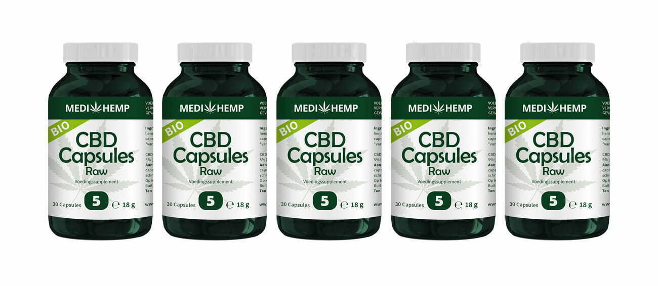 MediHemp CBD-Kapseln Prozent Roh Angebot Rabatt x Stück