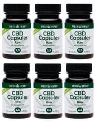 Medihemp 2.5 percent CBD capsules benefit package
