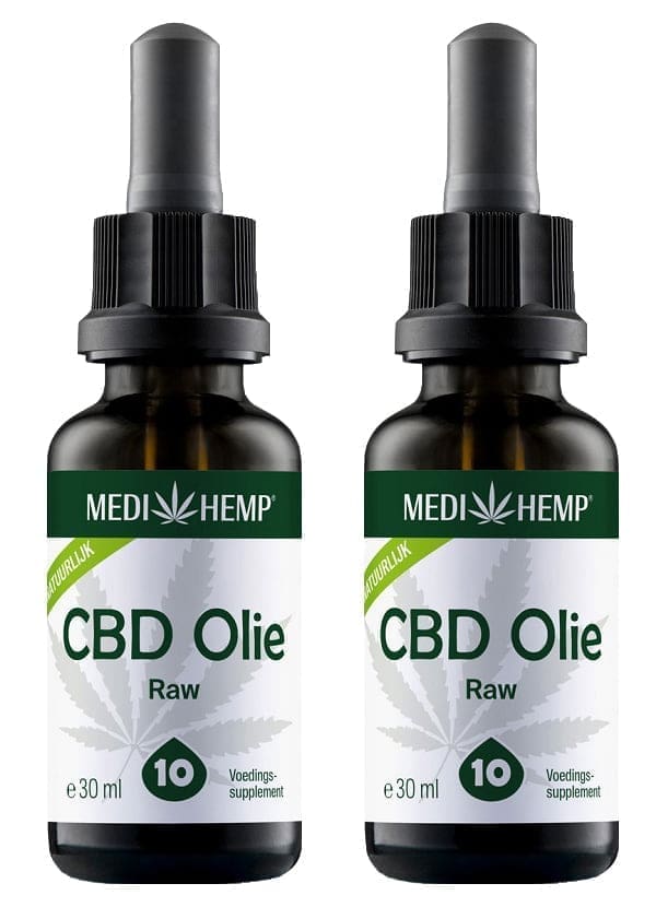 MediHemp CBD Öl Raw 10% 30ml Vorteilspackung 2 Stück