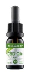 MediHemp CBD Olie Puur 2,5% CBD 10 ml