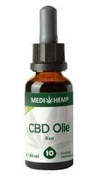 Medihemp cbd olie raw procent ml