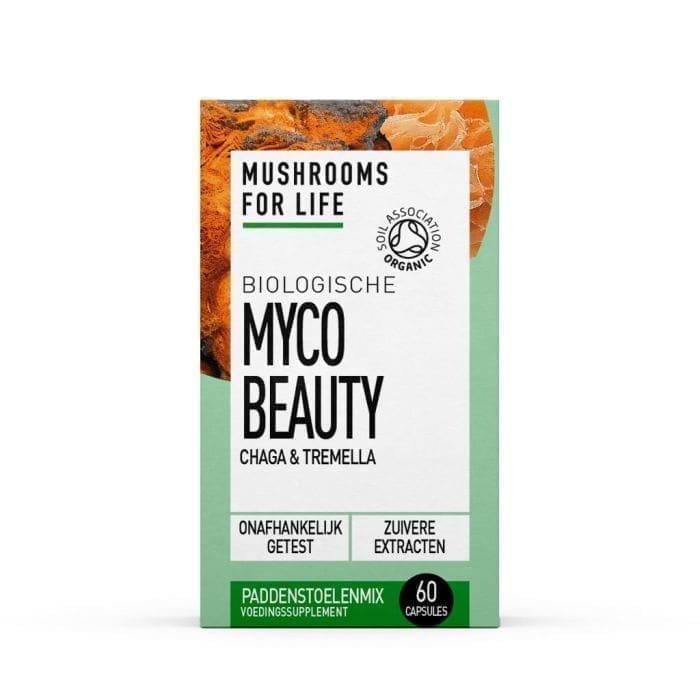 Myco Beauty Capsules Bio Organic Mushrooms for Life 60 Pieces