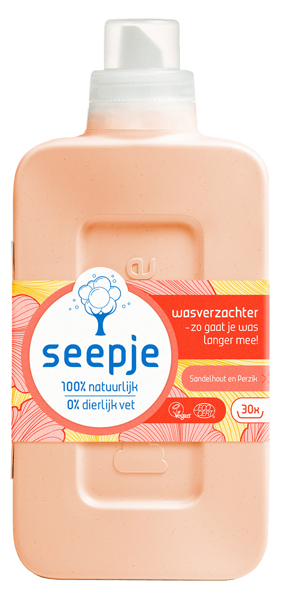 Natural Fabric Softener Sandalwood and Peach by Seepje