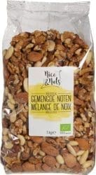 NiceNuts Mixed Nuts Unroasted BIO 1Kg Organic Nut Mix