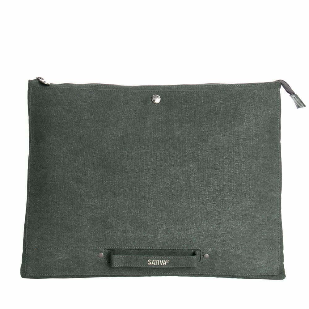 Sativa Bags Hemp Laptop Sleeve Grey S