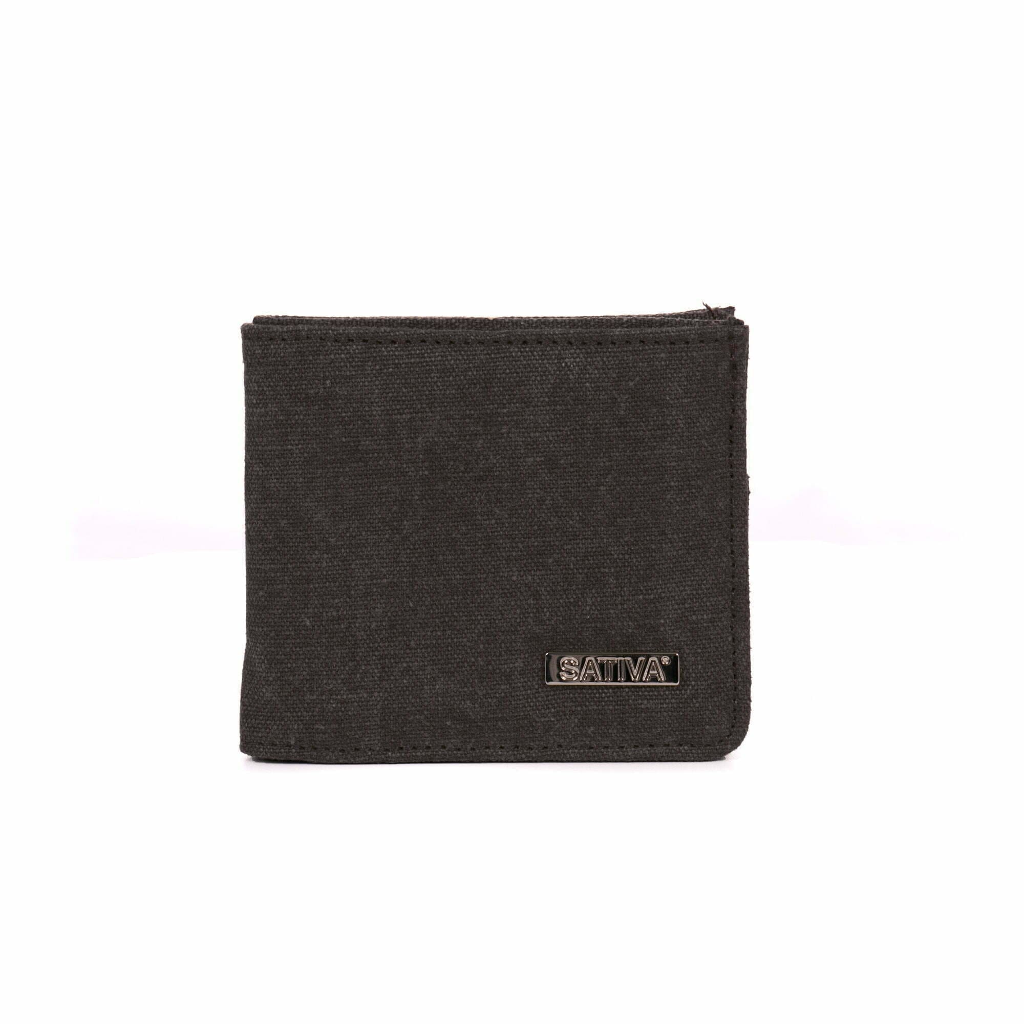 Sativa Bags Hemp Wallet Grey S10132