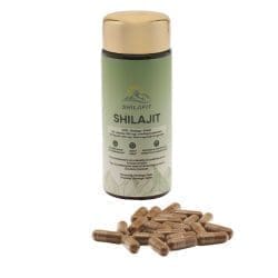 Shilajit Capsules 500mg 80% Fulvinezuur 120 Stuks Shilafit vegan caps