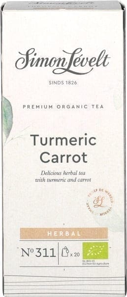 Simon Levelt Turmeric Carrot BIO Turmeric Tea 20 sachets