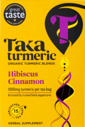 Taka Turmeric Turmeric Golden Hibiscus Cinnamon Tea Sachets
