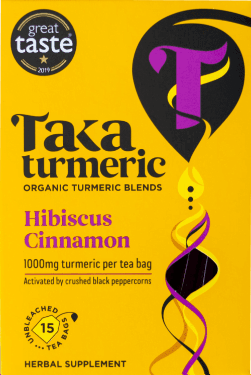 Taka Turmeric Turmeric Golden Hibiscus Cinnamon Tea Sachets