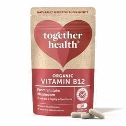 Vitamine B12 BIO Vegan van Paddenstoelen 30 Capsules Together Health