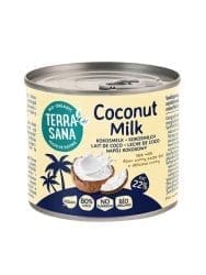 organic coconut milk terrasana 200ml 80% fat