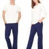 hemp blue chino pants