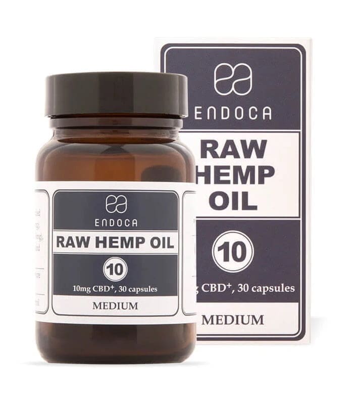 Capsules de CBD 3 pour cent Endoca