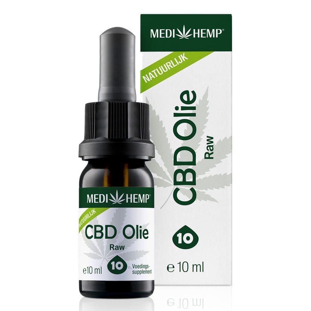 MediHemp CBD Olie Raw 10% CBD 10 ml - Afbeelding 2