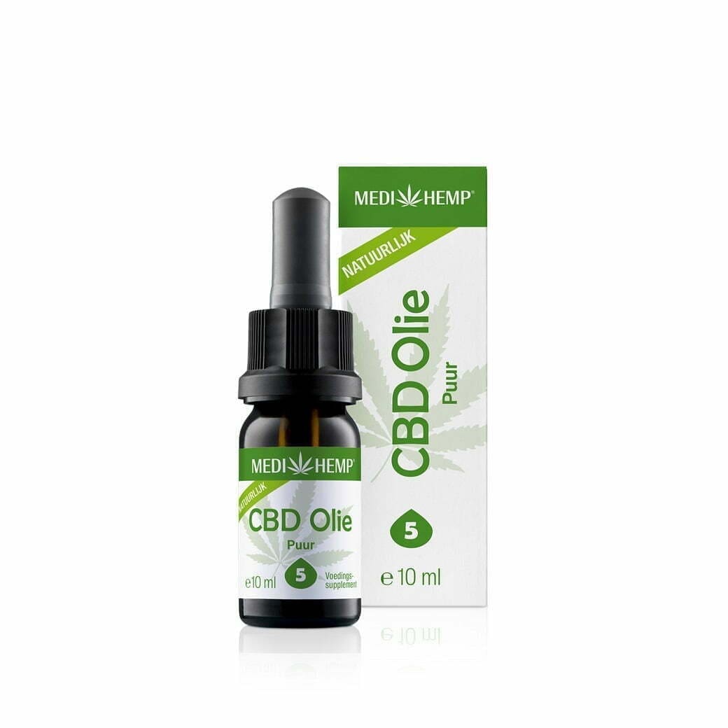 MediHemp CBD Oil Pure 5% CBD 10 ml - Image 2