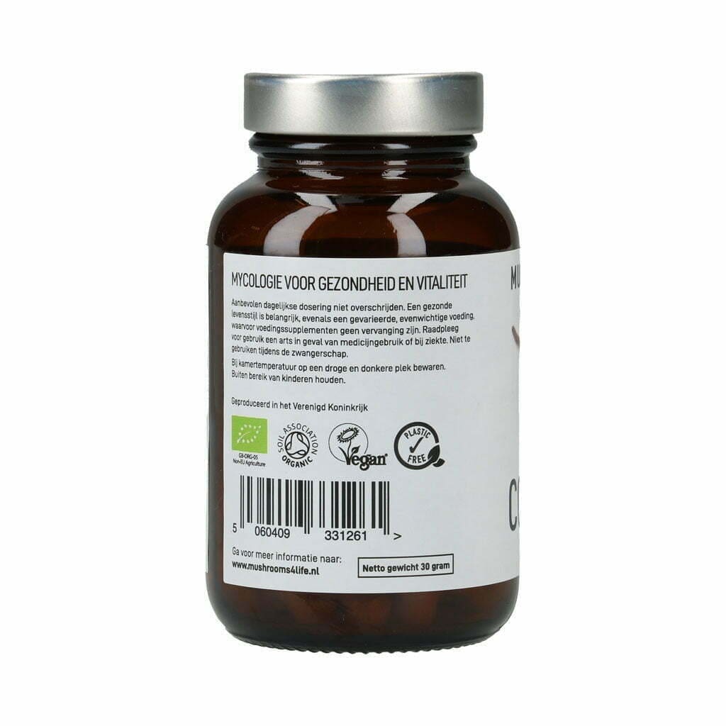 cordyceps capsules organic mushrooms mushrooms4life 30 grams 60 pieces