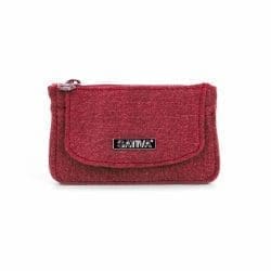 eco friendly red coin wallet