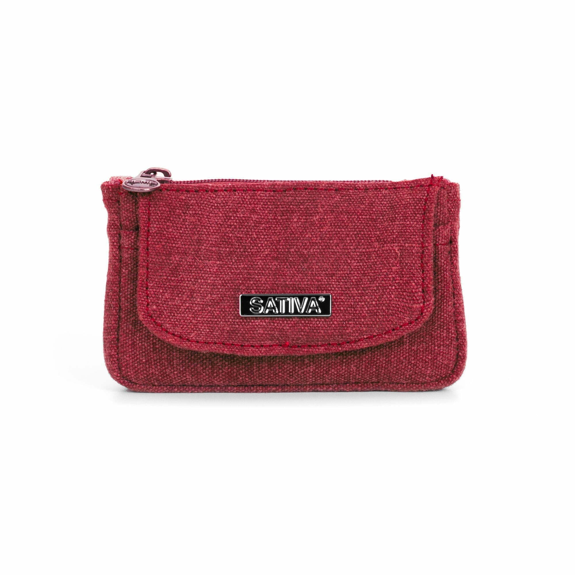 eco friendly red coin wallet