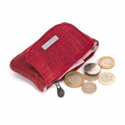 eco-friendly coin purse red