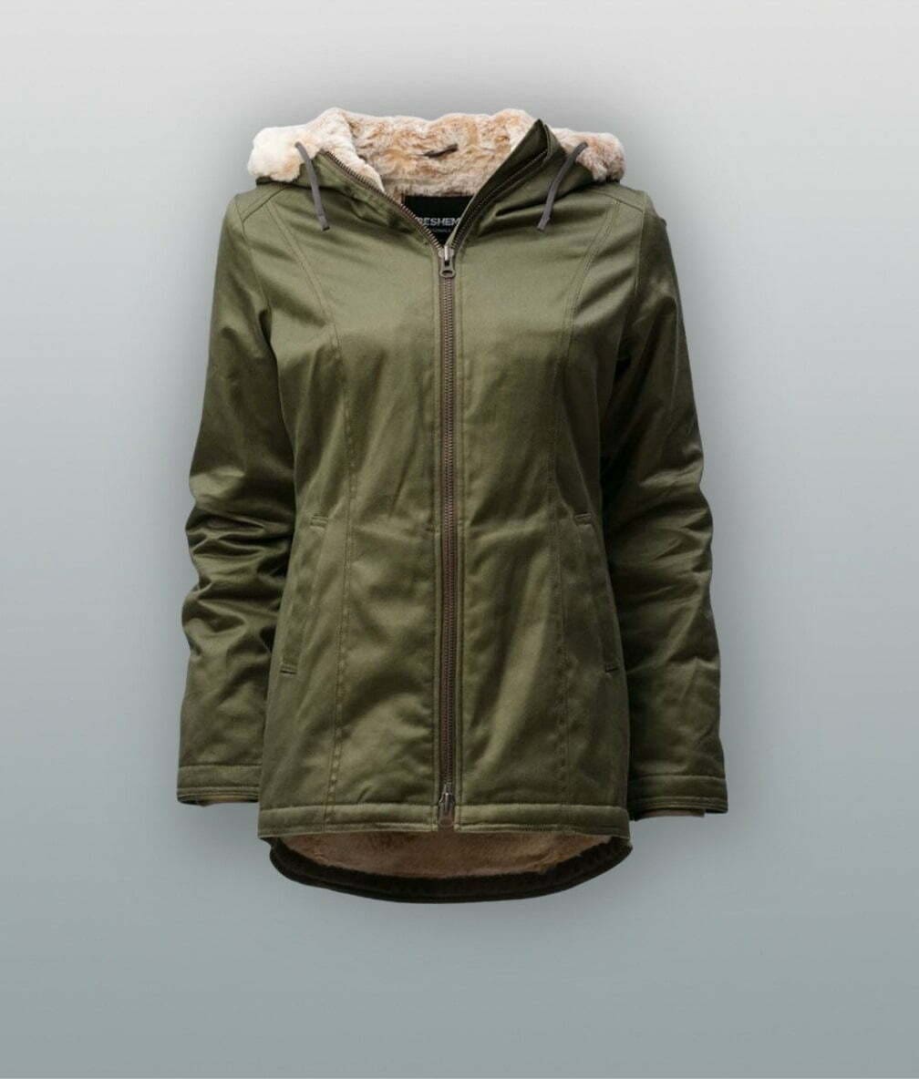 Freshemp Hemp Jacket Veste d'hiver en chanvre pour femmes – Image 3